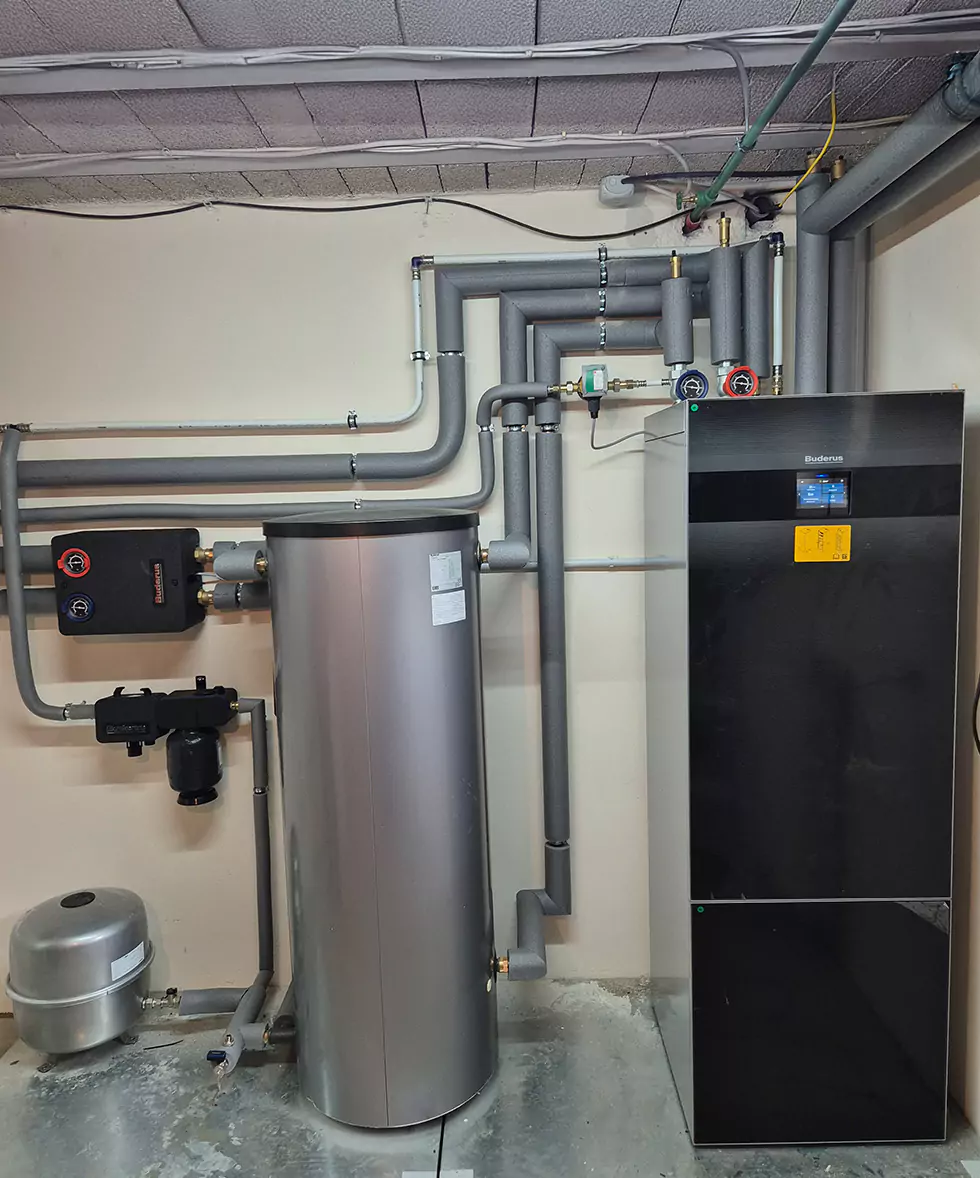 Wärmepumpenanlage von Buderus